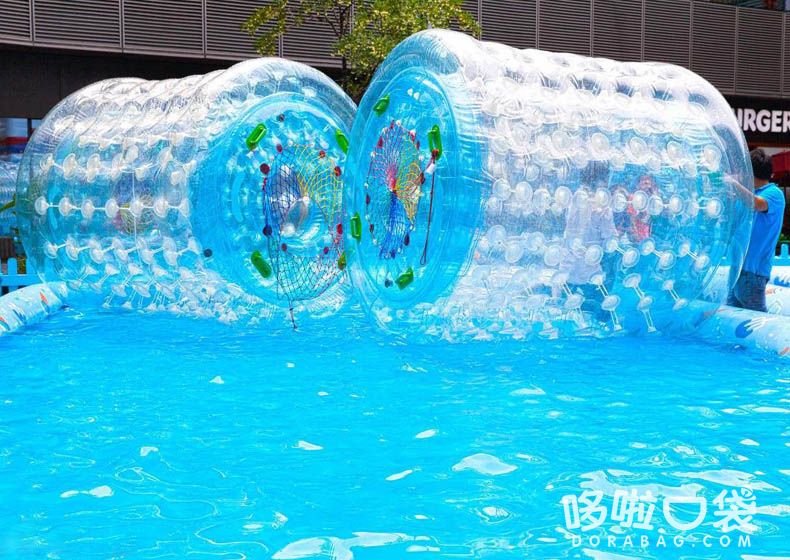水上滾筒