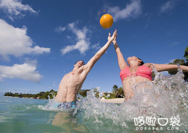 水上排球場