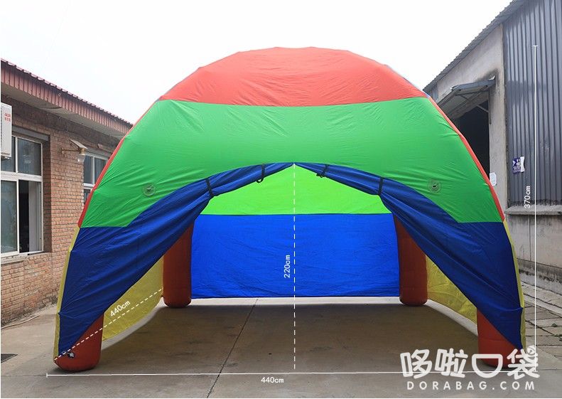 彩虹帳篷