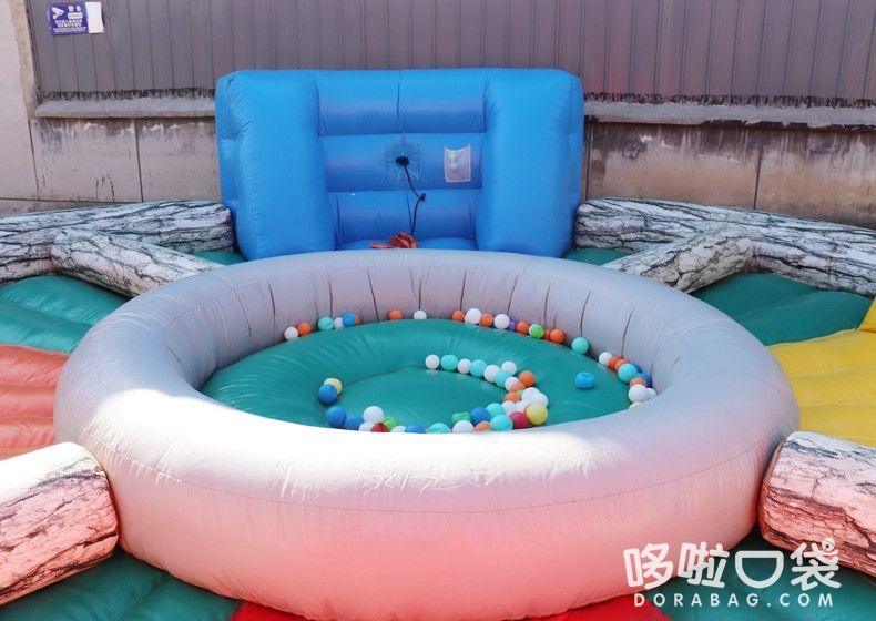 充氣四角拔河